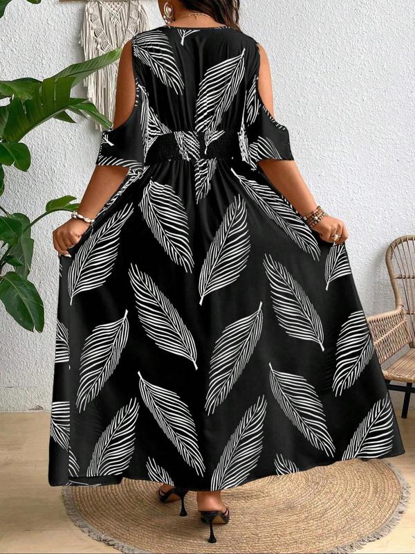 Paloma Dress · Maxi Hojas Palma