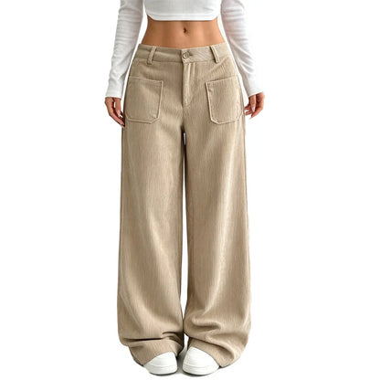Pantalón Marlene, corte ancho