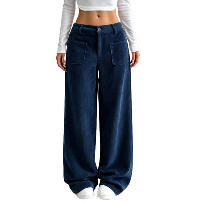 Pantalón Marlene, corte ancho