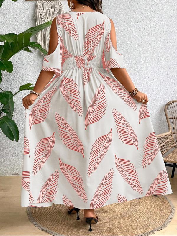 Paloma Dress · Maxi Hojas Palma