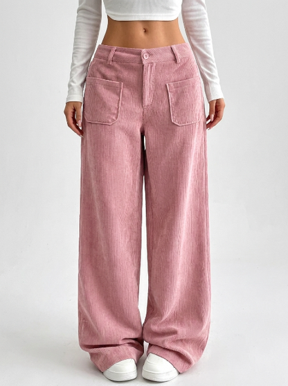 Pantalón Marlene, corte ancho