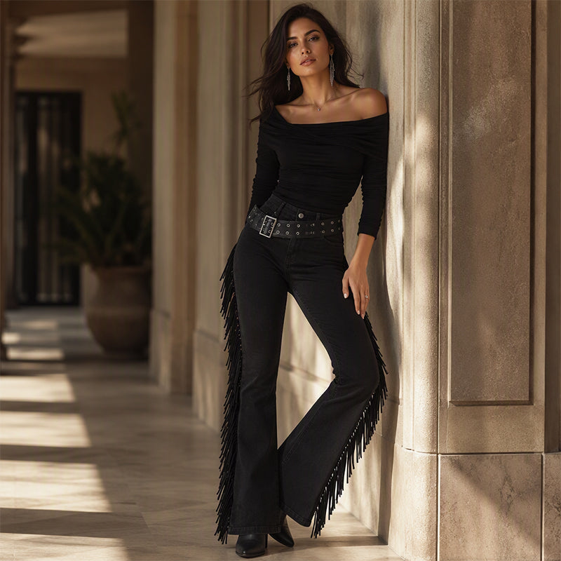 ✨ OFERTA EXCLUSIVA · -50 % | EL VAQUERO CON FLECOS QUE NO PASA DESAPERCIBIDO 👖