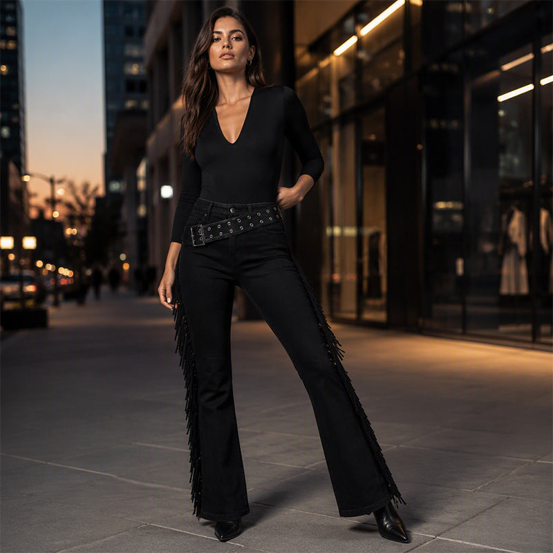 ✨ OFERTA EXCLUSIVA · -50 % | EL VAQUERO CON FLECOS QUE NO PASA DESAPERCIBIDO 👖