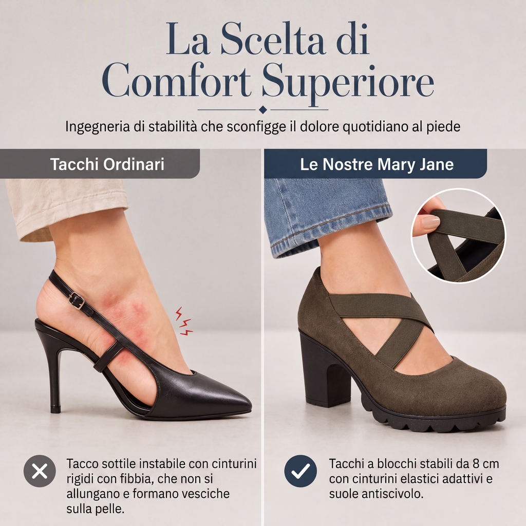 Paula Roux: Zapatos elegantes de tacón ancho