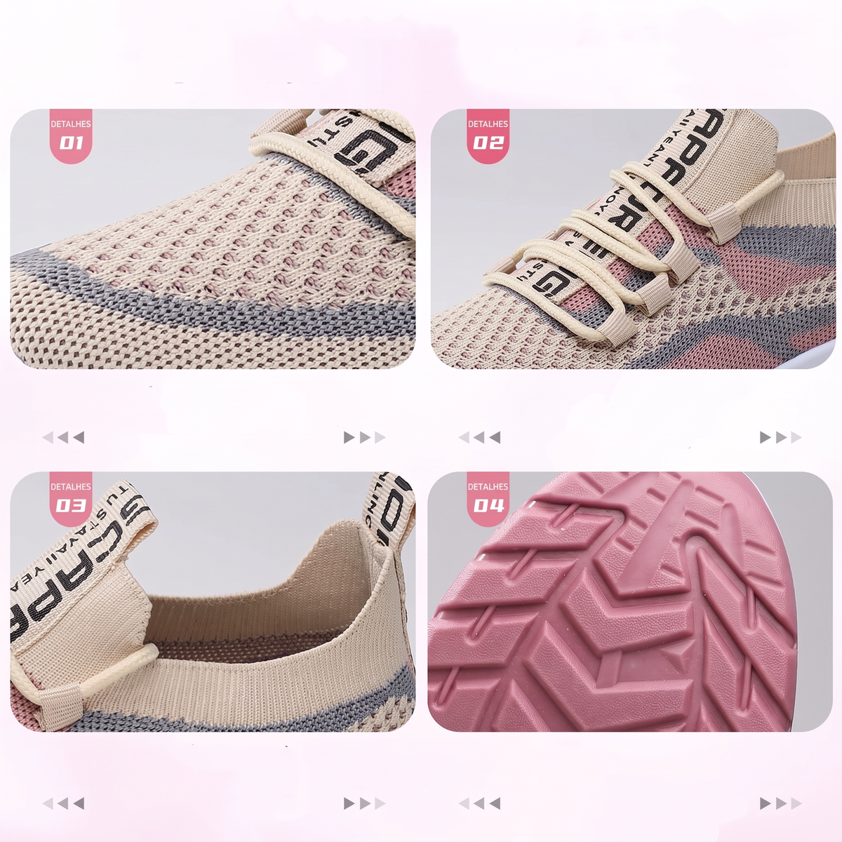 Noa: Zapatillas deportivas transpirables