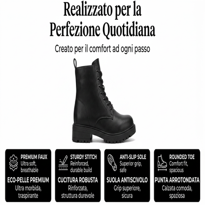 Valeria: Botines elegantes suela estable