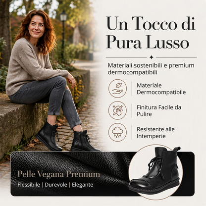 Valeria: Botines elegantes suela estable