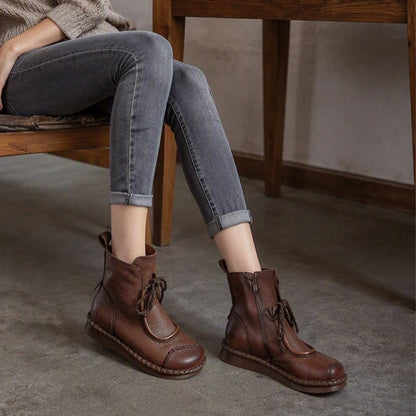 Valeria: Botines elegantes suela estable