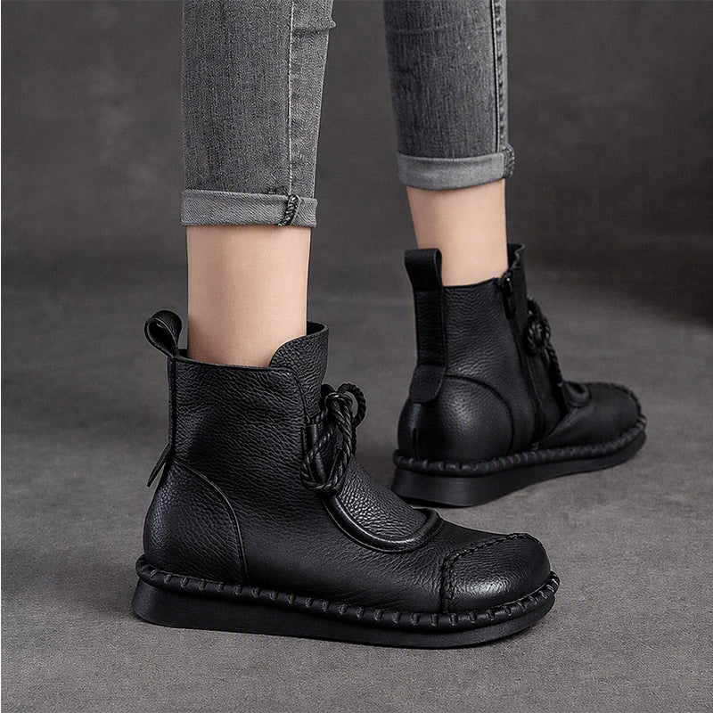 Valeria: Botines elegantes suela estable