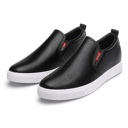 Irene: Zapatillas blancas con cuña